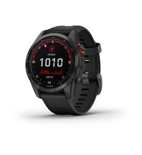 GARMIN FENIX 7S PRO SOLAR GRAY / BLACK SILICONE BAND - 010-02539-13 - FENIX 7S - ZNAČKY