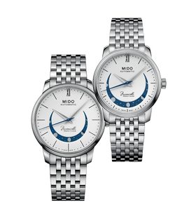 SET MIDO BARONCELLI SMILING MOON M027.407.11.010.01 A M027.207.11.010.01 - HODINKY PRO PÁRY - HODINKY