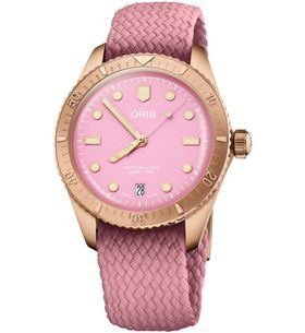 ORIS DIVERS SIXTY-FIVE COTTON CANDY 01 733 7771 3158-07 3 19 04BRS - DIVERS - BRANDS