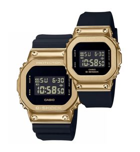 SET CASIO G-SHOCK GM-5600G-9ER A GM-S5600GB-1ER - HODINKY PRO PÁRY - HODINKY