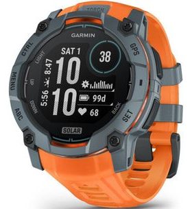 GARMIN INSTINCT® 3 – 50 MM, SOLAR TWILIGHT S SOLSTICE PÁSKEM 010-02935-01 - INSTINCT 3 - ZNAČKY