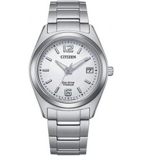 CITIZEN LADIES ECO-DRIVE SUPER TITANIUM FE6151-82A - ELEGANT - BRANDS