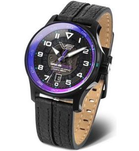 VOSTOK EUROPE EXPEDITION SOUTH POLE AUTOMATIC LINE NH35-592C760 (ČERNÝ KOŽENÝ ŘEMÍNEK) - EXPEDITION NORTH POLE - ZNAČKY