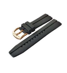 SILIKONOVÝ ŘEMÍNEK VOSTOK EUROPE 22MM PRO ALMAZ NH35A-320B259 - ZLATÁ SPONA - STRAPS - ACCESSORIES