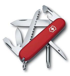 NŮŽ VICTORINOX HIKER RED - KAPESNÍ NOŽE - OSTATNÍ