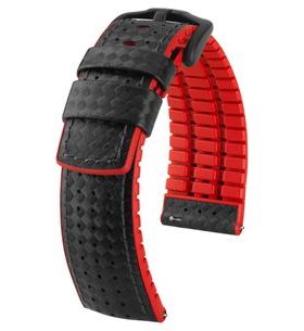 ŘEMÍNEK HIRSCH AYRTON - ČERNO-ČERVENÝ - ŘEMÍNKY - OSTATNÍ