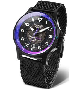 VOSTOK EUROPE EXPEDITION SOUTH POLE AUTOMATIC LINE NH35-592C760 - OCELOVÝ NÁRAMEK - EXPEDITION NORTH POLE - ZNAČKY