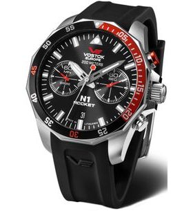 VOSTOK EUROPE N-1 ROCKET CHRONO LINE 6S21-225A707S - ROCKET N-1 - ZNAČKY