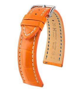 ŘEMÍNEK HIRSCH CAPITANO - ORANŽOVÝ - STRAPS - ACCESSORIES