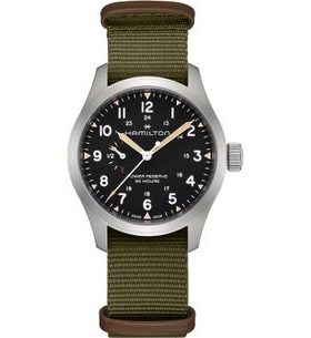 HAMILTON KHAKI FIELD MECHANICAL POWER RESERVE H69509930 - KHAKI FIELD - ZNAČKY