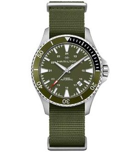 HAMILTON KHAKI NAVY SCUBA AUTO H82375961 - KHAKI NAVY - BRANDS