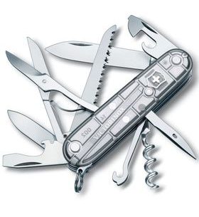 KNIFE VICTORINOX HUNTSMAN SILVERTECH - POCKET KNIVES - ACCESSORIES