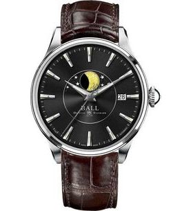 BALL TRAINMASTER MOON PHASE NM3082D-LLFJ-BK - TRAINMASTER - BRANDS