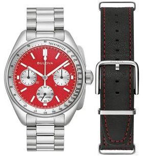 BULOVA 96K115 LUNAR PILOT CHRONOGRAPH WATCH - ARCHIVE SERIES - BRANDS