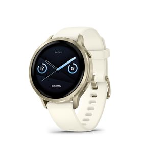 GARMIN VENU® 4 - 41 MM LUNAR GOLD / BONE SILIKONOVÝ ŘEMÍNEK 010-03013-00 - VENU 4 - ZNAČKY
