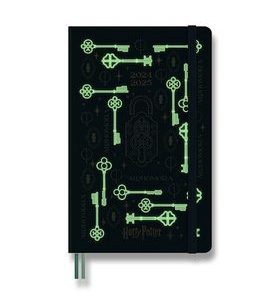 DIÁŘ HARRY POTTER MOLESKINE 2024- 25- TVRDÉ DESKY - L, TÝDENNÍ 1206/5709019 - DIÁŘE A ZÁPISNÍKY - OSTATNÍ