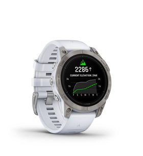 GARMIN EPIX™ PRO 47MM (GEN 2) SAPPHIRE EDITION TITANIUM / WHITESTONE BAND - 010-02803-21 - EPIX - BRANDS