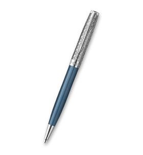 KULIČKOVÉ PERO PARKER SONNET PREMIUM METAL BLUE CT 1502/5259649 - BALLPOINT PENS - ACCESSORIES