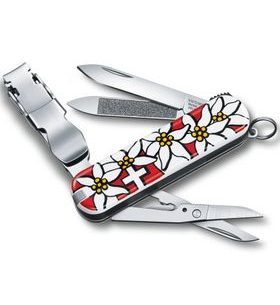 NŮŽ VICTORINOX NAIL CLIP 580 EDELWEISS - KAPESNÍ NOŽE - OSTATNÍ