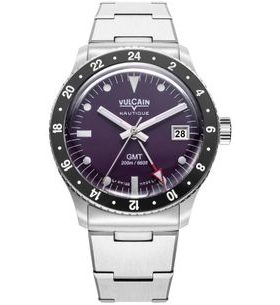 VULCAIN SKINDIVER GMT - PURPLE - SKINDIVER NAUTIQUE - ZNAČKY