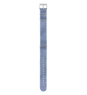 ŘEMÍNEK TEXTILNÍ MEISTERSINGER SNY041 SVĚTLE MODRÝ - STRAPS - ACCESSORIES