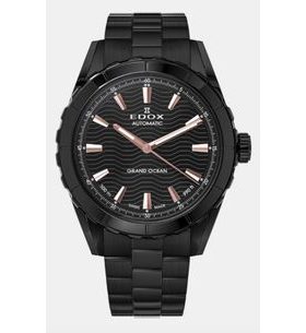 EDOX GRAND OCEAN AUTOMATIC 80140-37NM-NIR - GRAND OCEAN - ZNAČKY