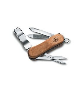 NŮŽ VICTORINOX NAIL CLIP WOOD 580 0.6461.63B1 - POCKET KNIVES - ACCESSORIES