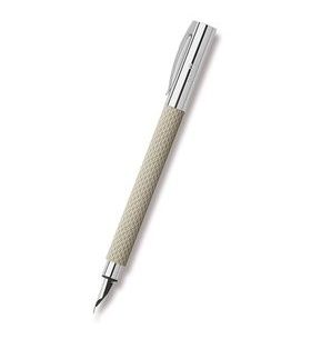 PLNICÍ PERO FABER-CASTELL AMBITION OPART WHITE SAND 0021/1496200 - FOUNTAIN PENS - ACCESSORIES