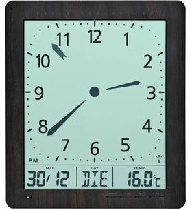 HODINY AMS DESIGN RADIO CONTROLLED 5893 - NÁSTĚNNÉ HODINY - OSTATNÍ