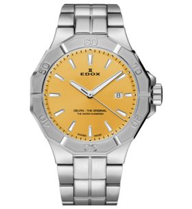 EDOX DELFIN QUARTZ DATE 53021-3M-JIN - DELFIN - ZNAČKY
