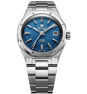 NIVADA GRENCHEN F77 SST BLUE MK2 DATE - 38 MM - F77 - ZNAČKY