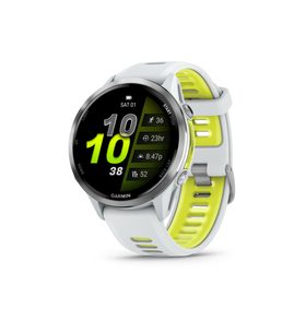 FORERUNNER® 970 TITANOVÁ LUNETA WHITESTONE A POLOPRŮHLEDNÝ ŘEMÍNEK WHITESTONE/AMP YELLOW 010-02969-11 - FORERUNNER 970 - ZNAČKY