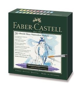 SADA AKVARELOVÝCH POPISOVAČŮ FABER-CASTELL ALBRECHT DÜRER - 20KS 0074/1603200 - PŘÍSLUŠENSTVÍ - OSTATNÍ