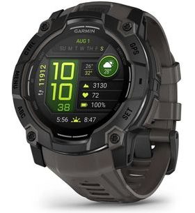 GARMIN INSTINCT® 3 – 50 MM, AMOLED BLACK S CHARCOAL PÁSKEM 010-03020-00 - INSTINCT 3 - BRANDS