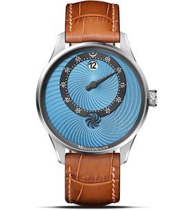 MEISTERSINGER PANTHERO JUMPING HOUR GUILLOCHAGE ED-PTJHG914 - MEISTERSINGER - BRANDS