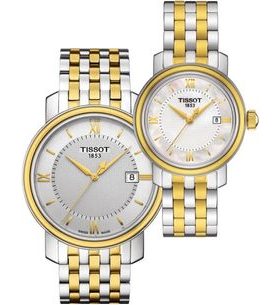 SET TISSOT BRIDGEPORT T097.410.22.038.00 AND T097.010.22.118.00 - WATCHES FOR COUPLES - WATCHES