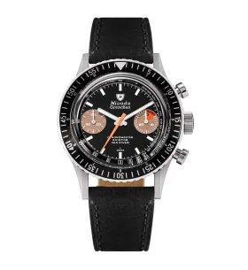 NIVADA GRENCHEN CHRONOMASTER WHITE ORANGE BOY INTER. BEZEL - MANUAL - CHRONOMASTER - BRANDS