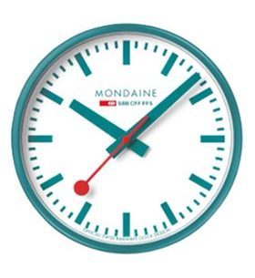 HODINY MONDAINE A990.CLOCK.10SBD TRANSFORMATIVE TEAL LIMITED EDITION - HODINY A BUDÍKY MONDAINE - ZNAČKY