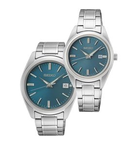 SET SEIKO QUARTZ SUR525P1 A SUR531P1 - WATCHES FOR COUPLES - WATCHES