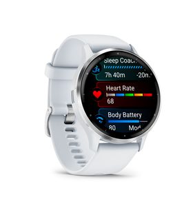 GARMIN VENU® 3 SILVER/WHITE/ SILICONE BAND 010-02784-00 - VENU - BRANDS