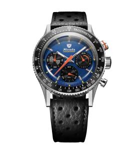 NIVADA GRENCHEN CHRONOKING MECAQUARTZ RACING BLUE - INTER. BEZEL - CHRONOMASTER - BRANDS