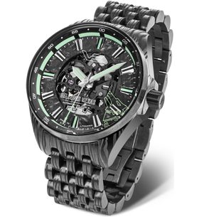VOSTOK EUROPE GELEŽINIS VILKAS IRON WOLF LIMITOVANÁ EDICE NH72-326D777 - LIMITOVANÉ EDICE - ZNAČKY