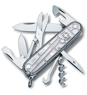 NŮŽ VICTORINOX CLIMBER SILVERTECH - KAPESNÍ NOŽE - OSTATNÍ