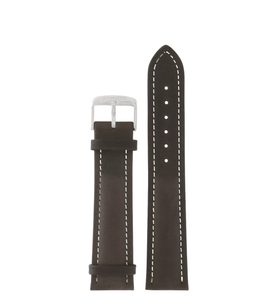 LEATHER STRAP JUNKERS XL 22MM - BROWN - STRAPS - ACCESSORIES