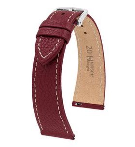 ŘEMÍNEK HIRSCH BOLOGNA - BURGUNDY - STRAPS - ACCESSORIES