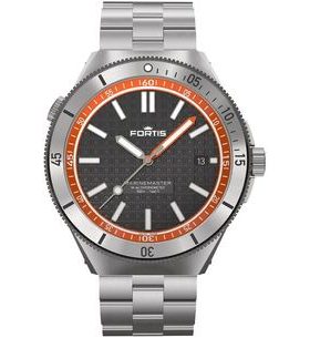 FORTIS MARINEMASTER M-44 AMBER ORANGE COSC F8120014 - MARINEMASTER - BRANDS