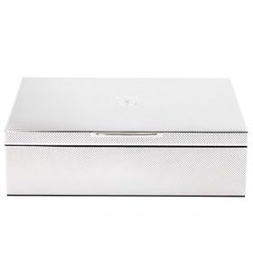 WATCH AND JEWELRY BOX WOLF SILVER 190005 - JEWELLERY BOXES - ACCESSORIES