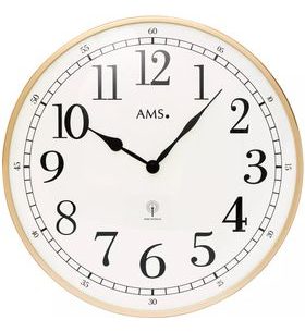 HODINY AMS DESIGN RADIO CONTROLLED 5607 - NÁSTĚNNÉ HODINY - OSTATNÍ
