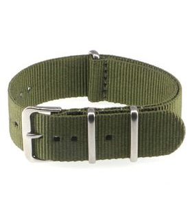 NATO ŘEMÍNEK KHAKI ZELENÝ 22 MM - ŘEMÍNKY - OSTATNÍ