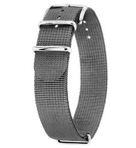 ŘEMÍNEK HIRSCH NATO RUSH RECYCLE - ŠEDÝ - STRAPS - ACCESSORIES